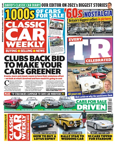 Classic Car Weekly issue 29 December 2021