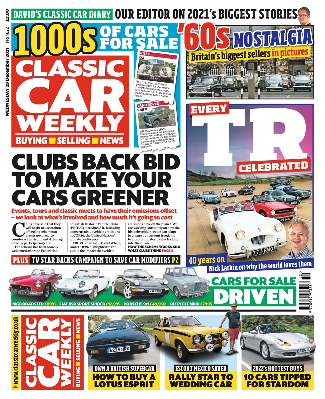 Classic Car Weekly Preview Pages