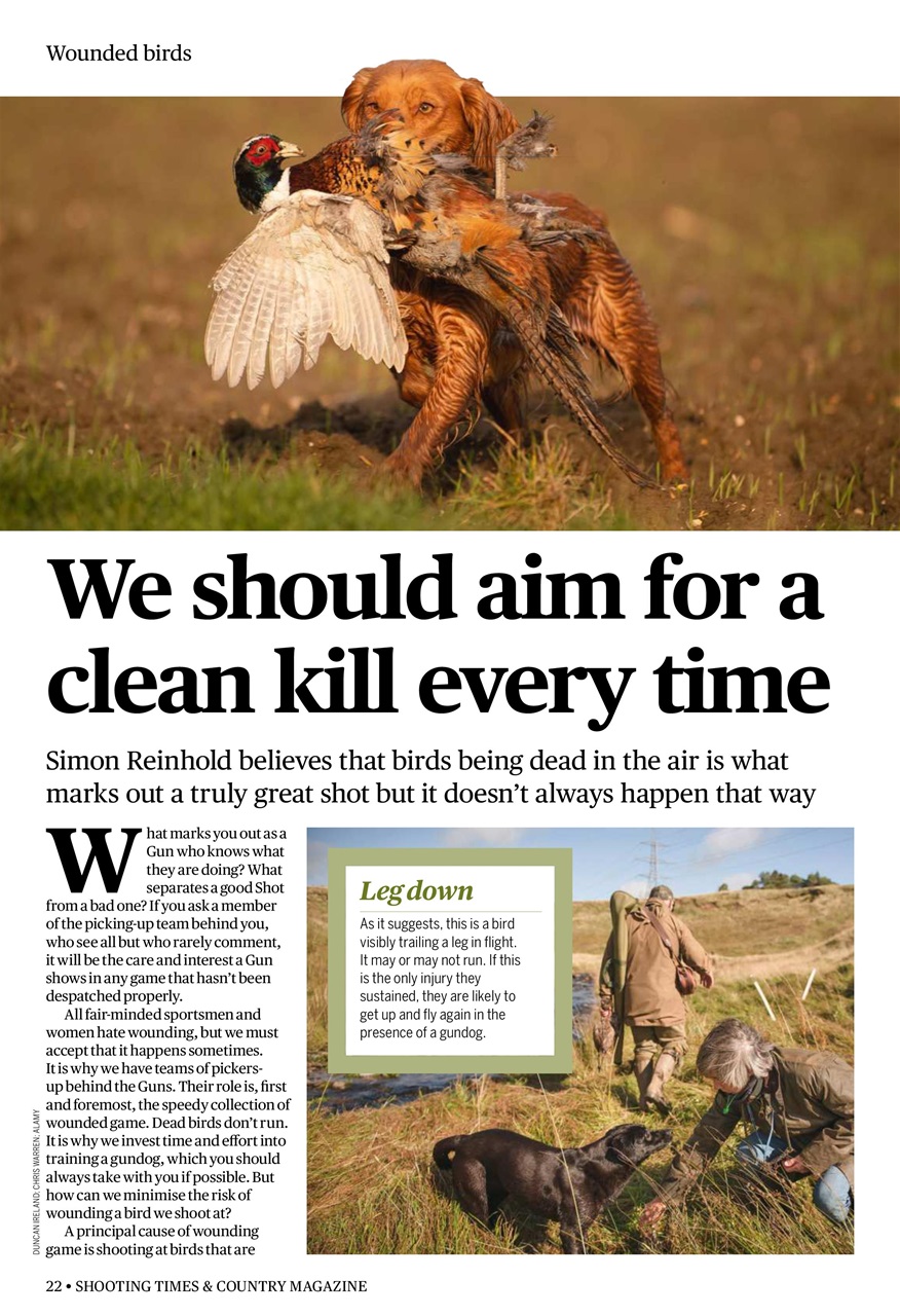 Shooting Times & Country Preview Pages