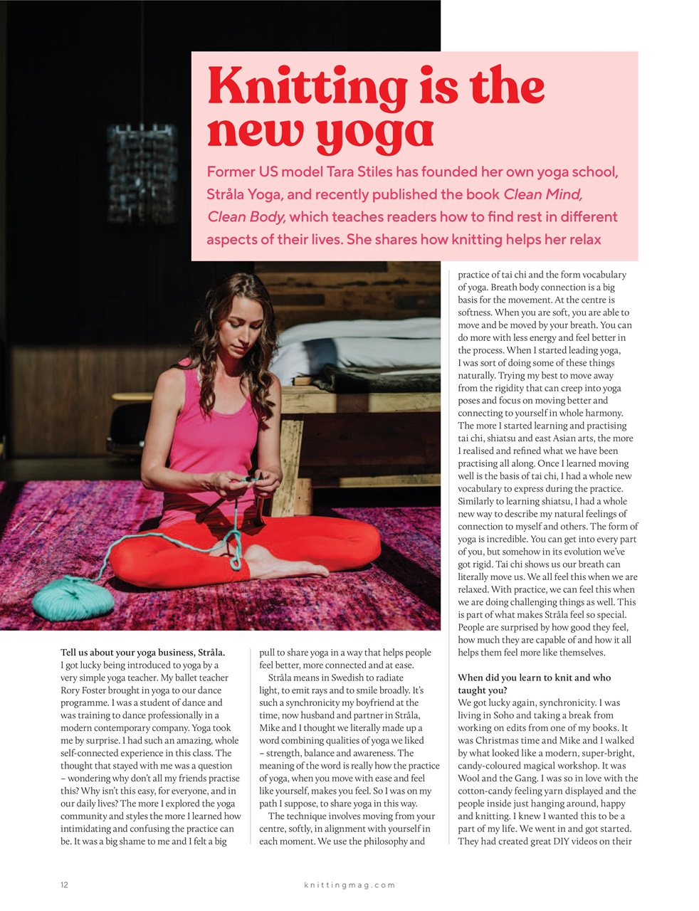 Knitting Preview Pages