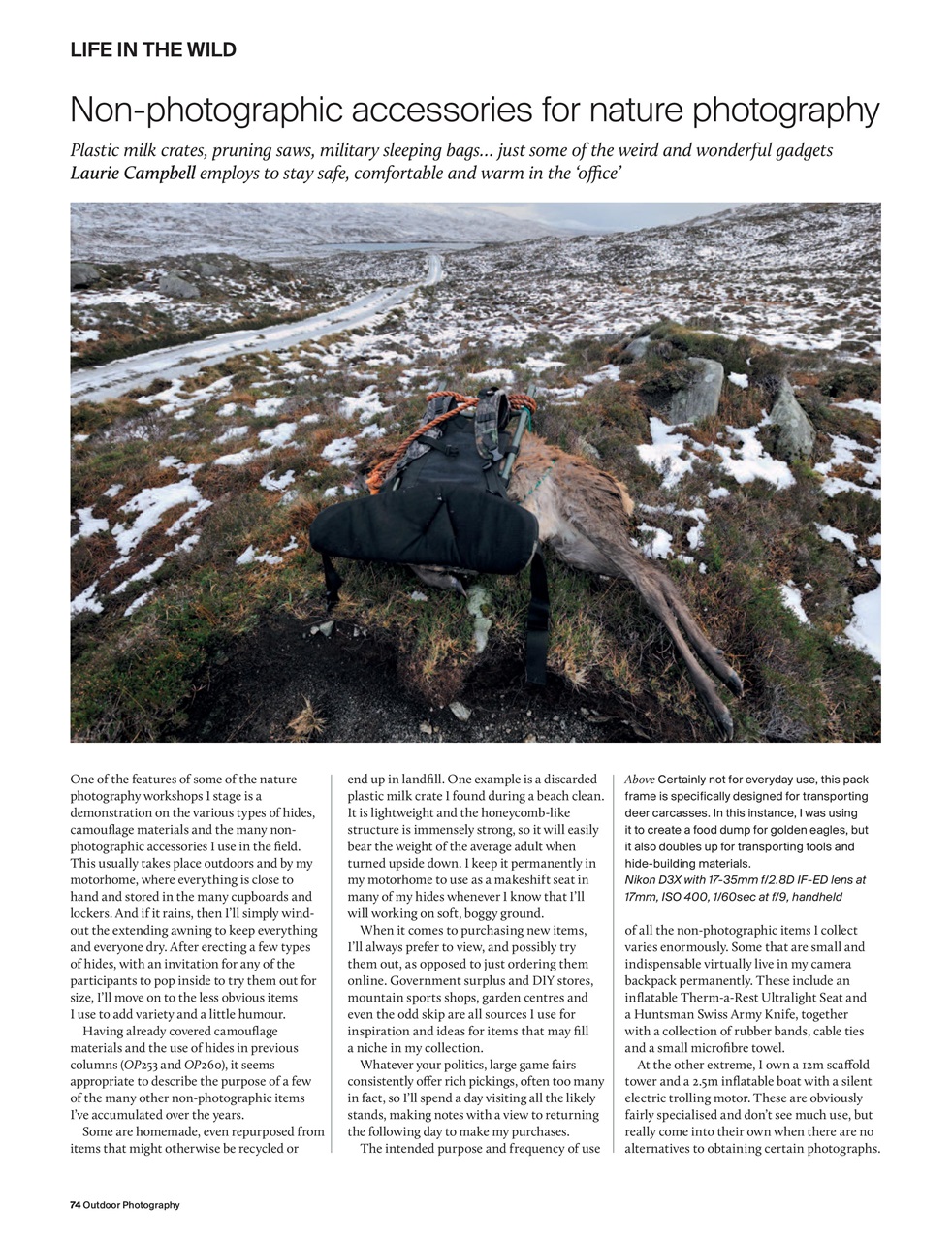 Outdoor Photography Preview Pages
