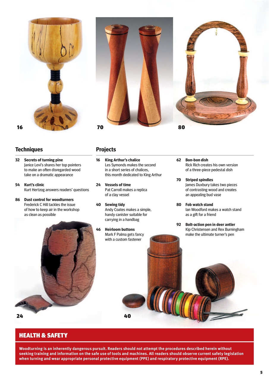 Woodturning Preview Pages