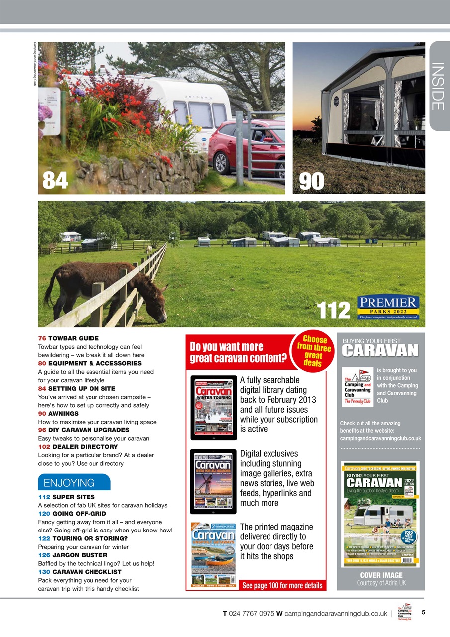 Caravan Magazine Preview Pages