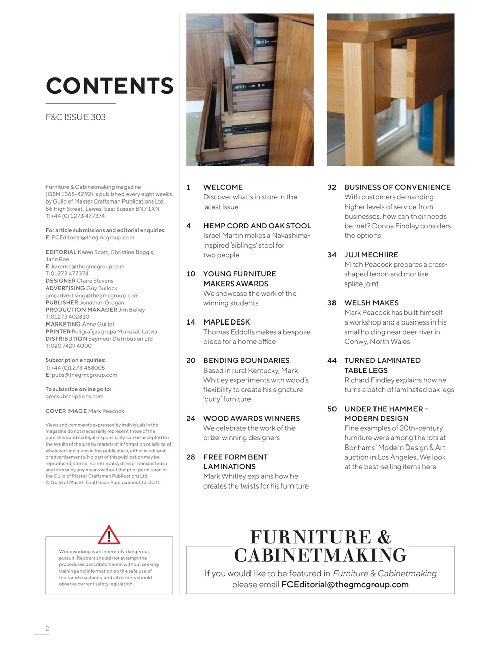 Furniture & Cabinetmaking Preview Pages