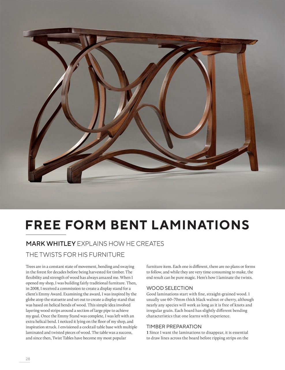 Furniture & Cabinetmaking Preview Pages