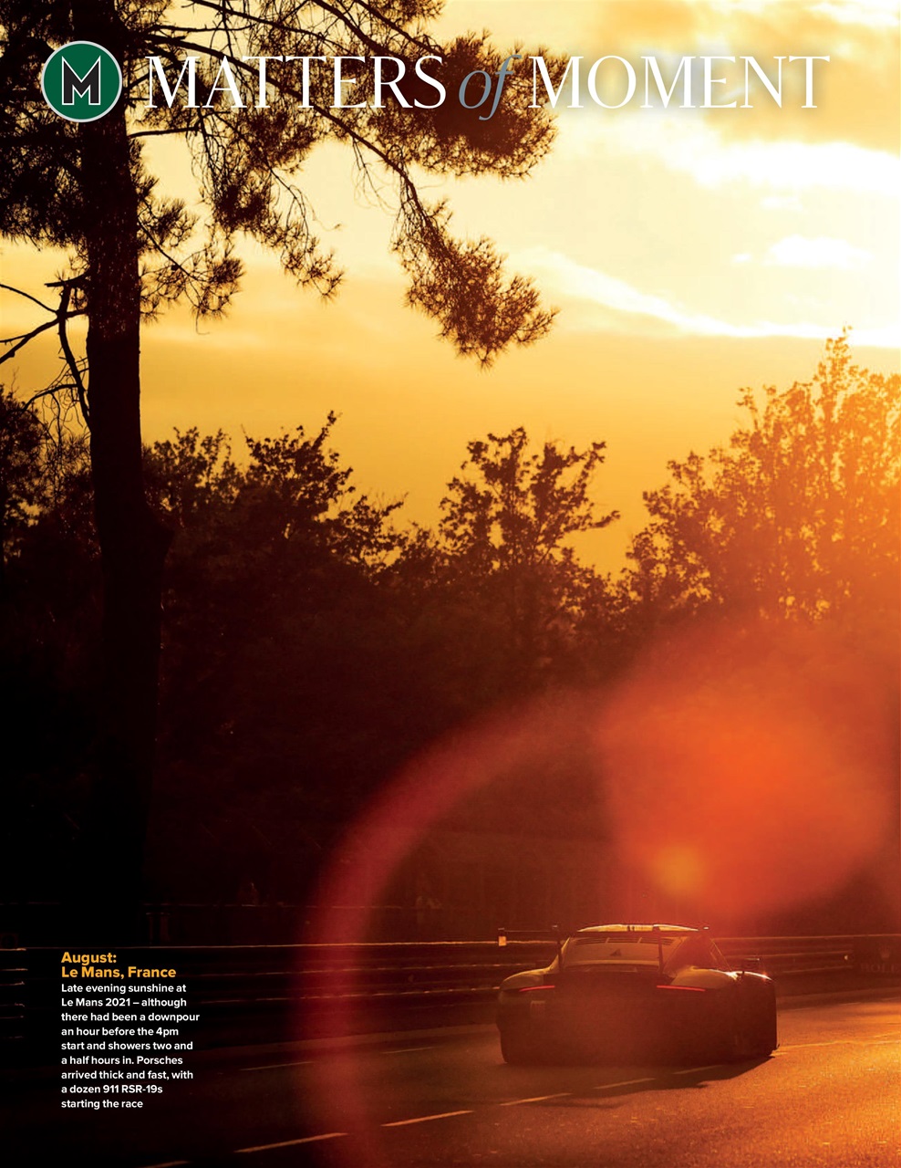 Motor Sport Magazine Preview Pages