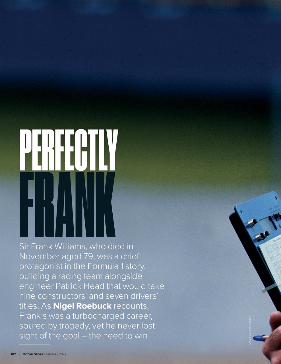 Motor Sport Magazine Preview Pages