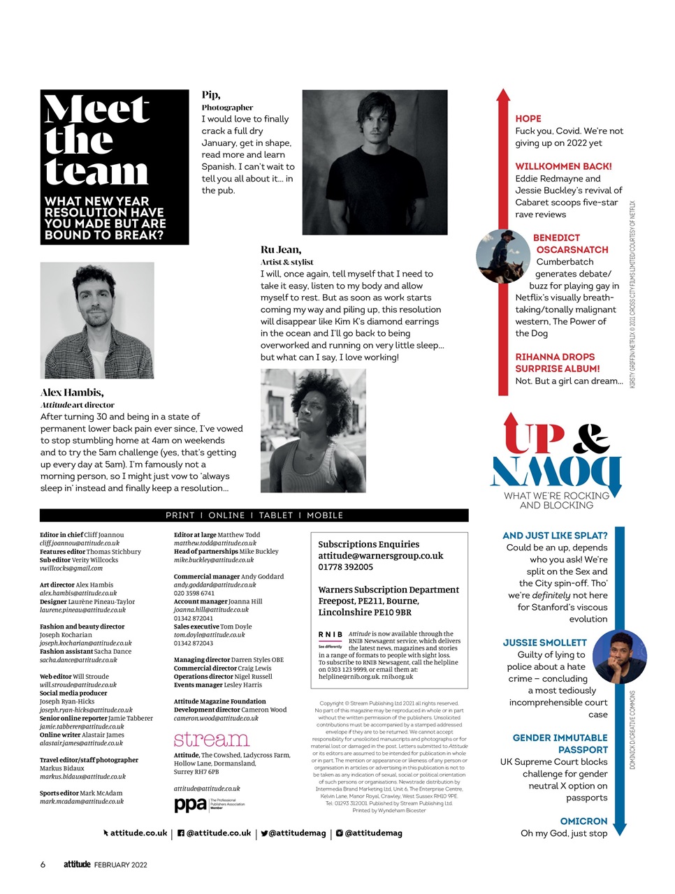 Attitude Preview Pages