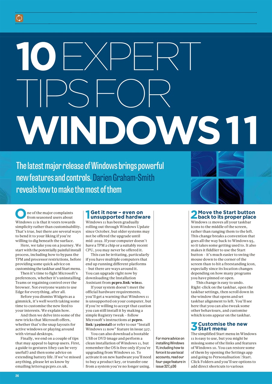 PC Pro Preview Pages