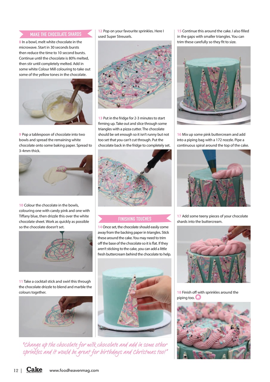 Cake Decoration & Sugarcraft Magazine Preview Pages