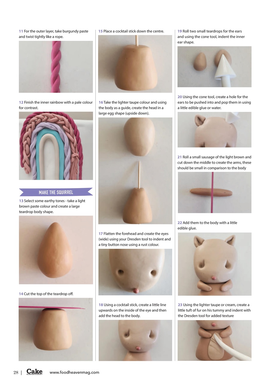 Cake Decoration & Sugarcraft Magazine Preview Pages