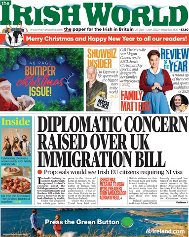 Irish World issue 1805