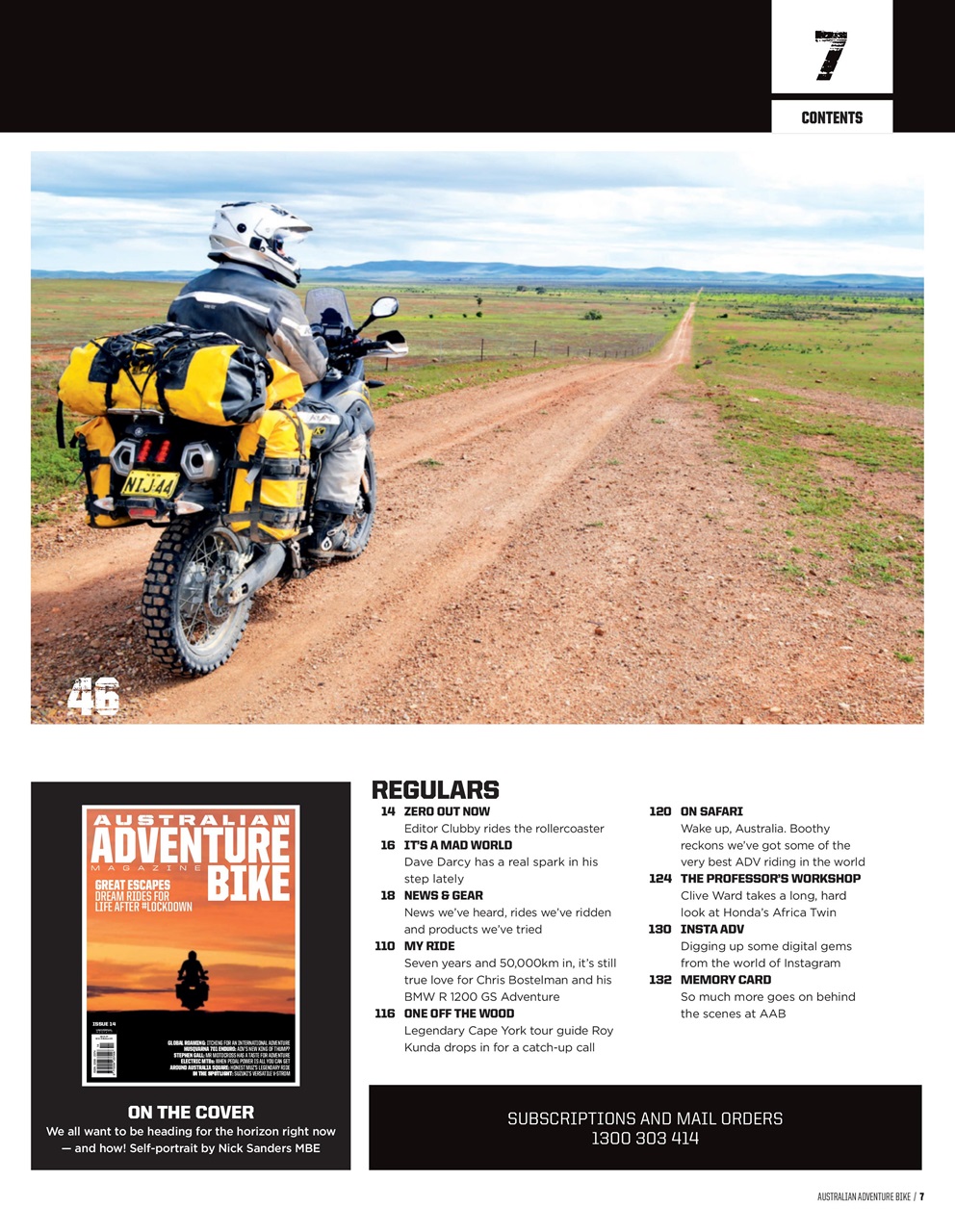 Australian Adventure Bike Preview Pages