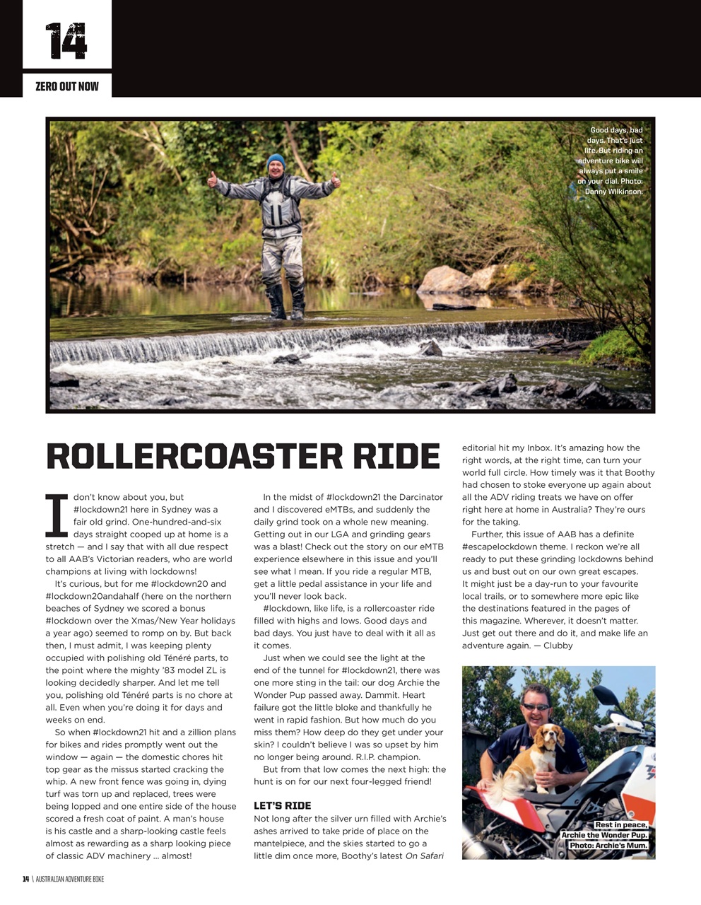 Australian Adventure Bike Preview Pages