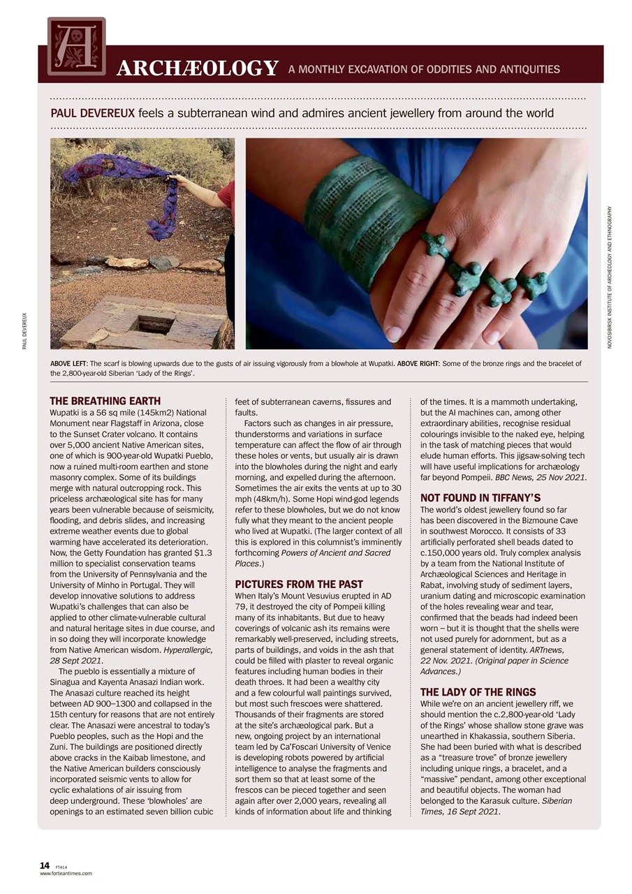 Fortean Times Preview Pages