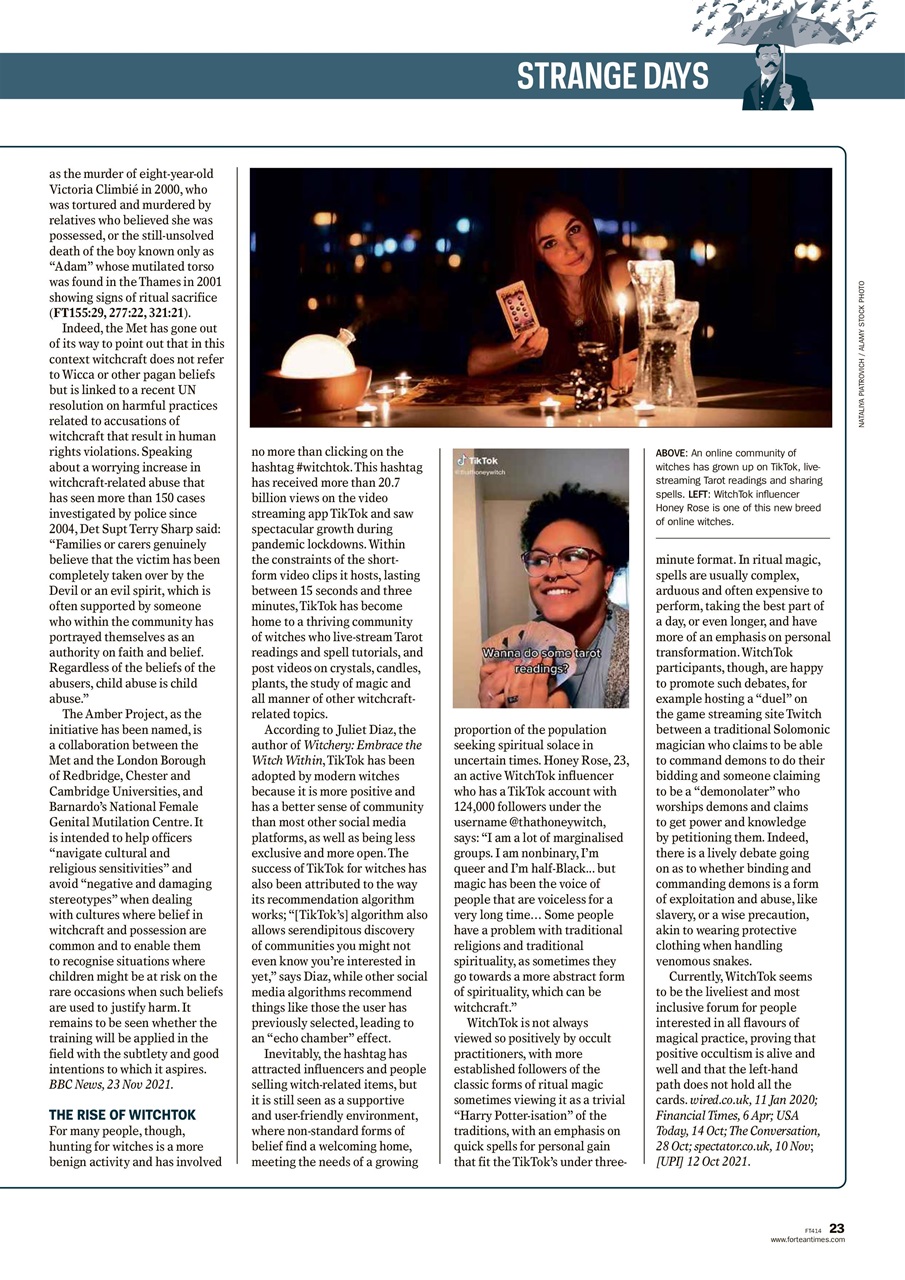 Fortean Times Preview Pages