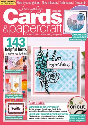 Simply Cards & Papercraft issue 