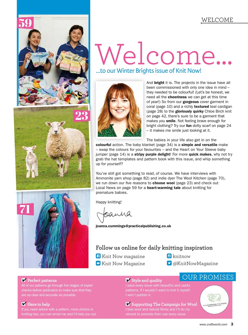 Knit Now Preview Pages