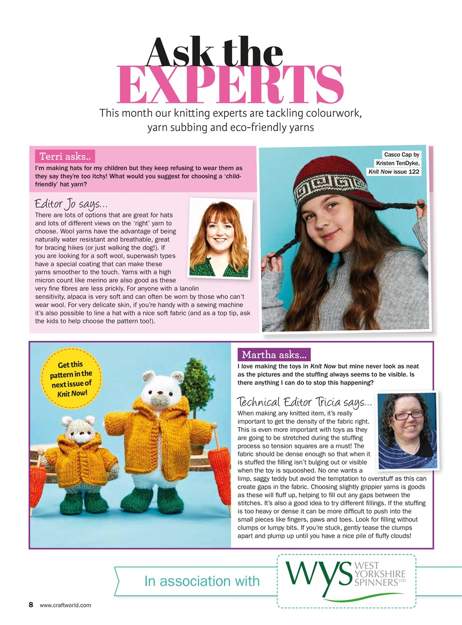 Knit Now Preview Pages