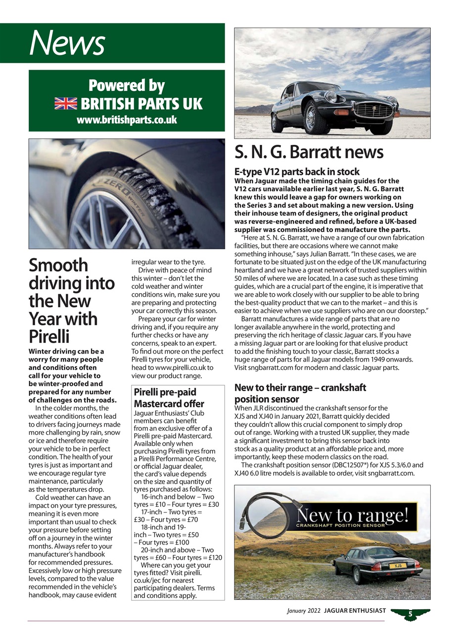 Jaguar Enthusiast Preview Pages