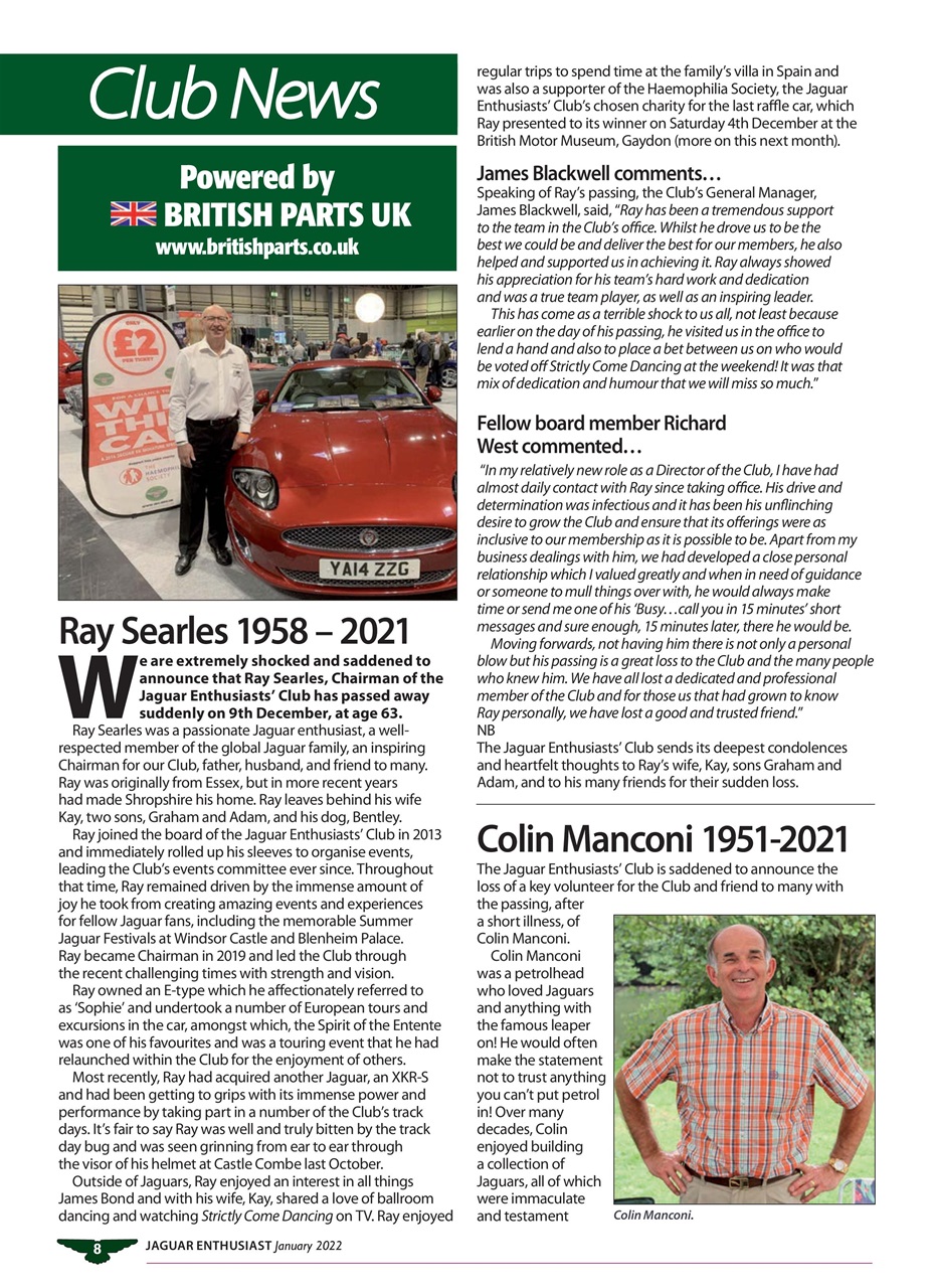 Jaguar Enthusiast Preview Pages