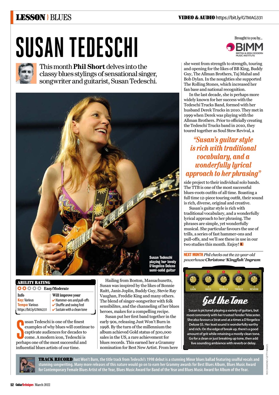 Guitar Techniques Preview Pages