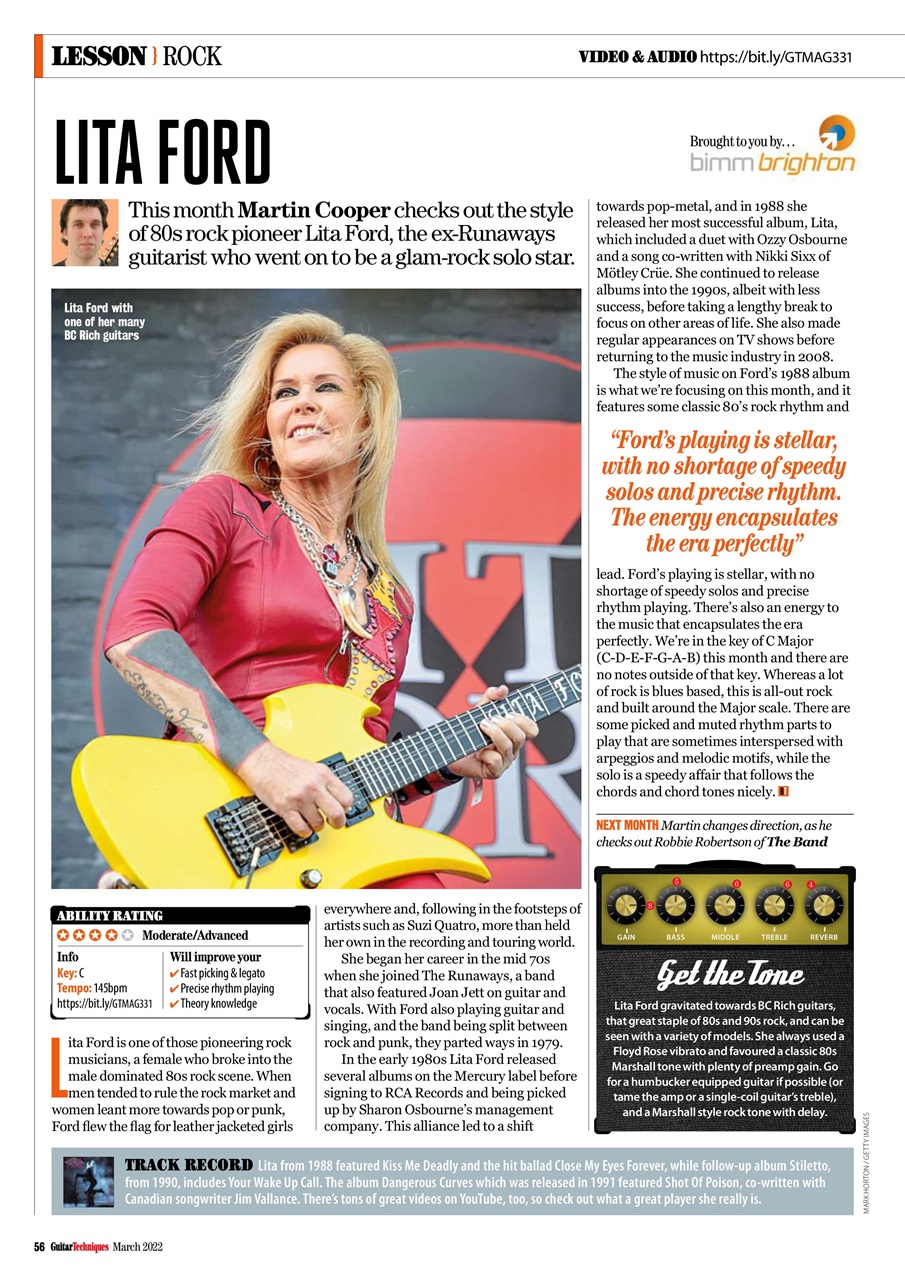 Guitar Techniques Preview Pages