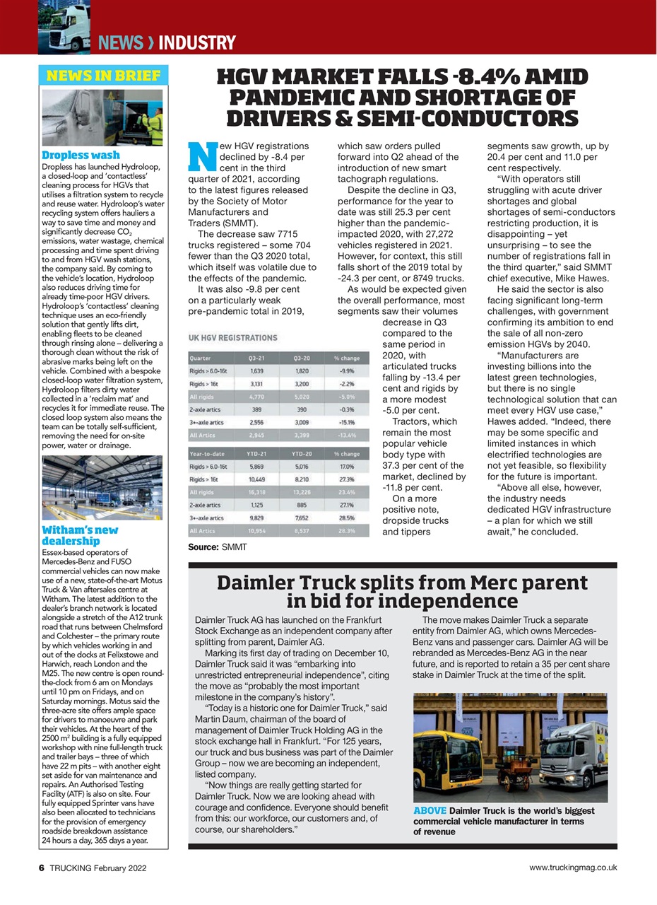 Trucking Magazine Preview Pages