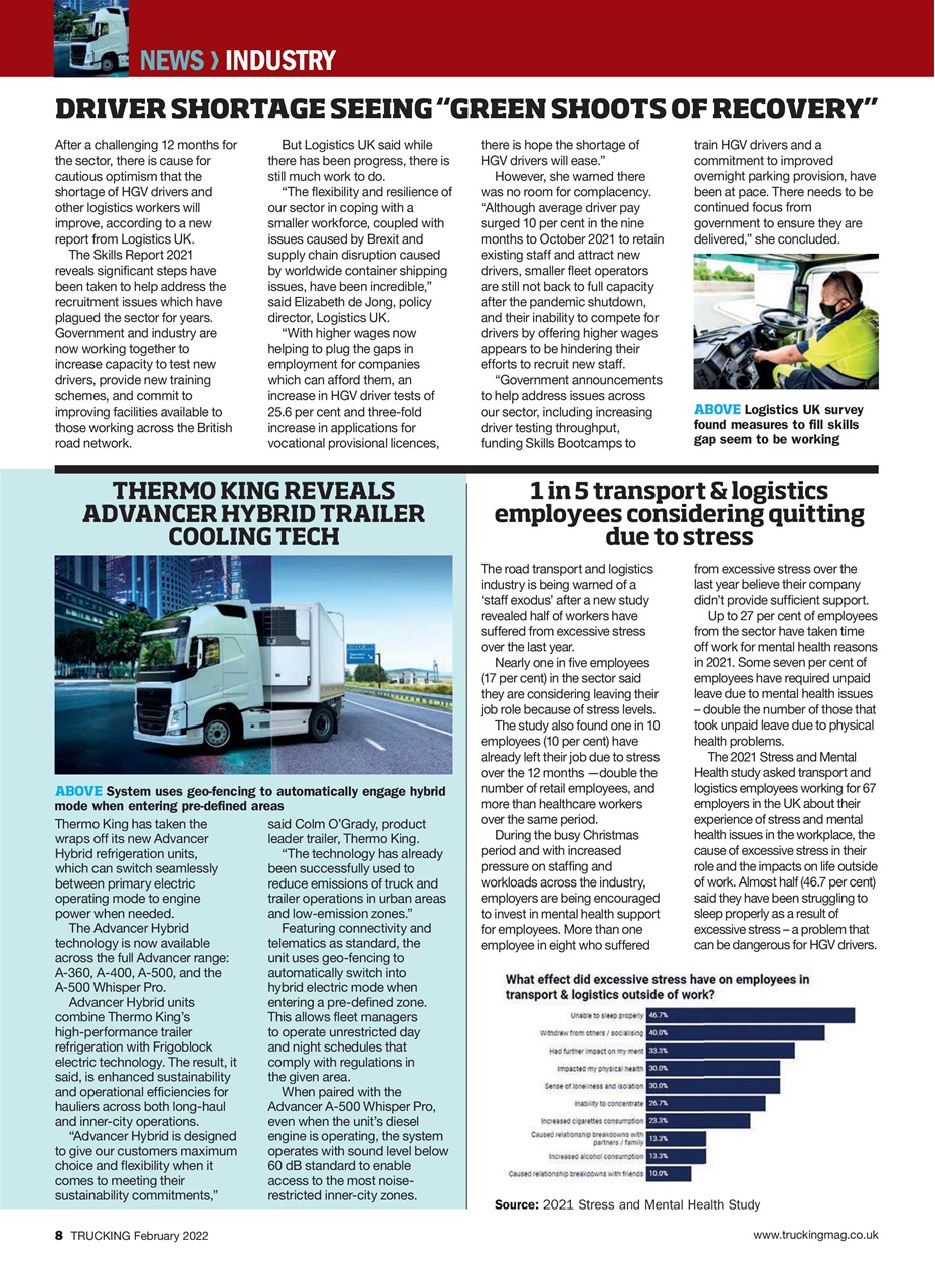 Trucking Magazine Preview Pages