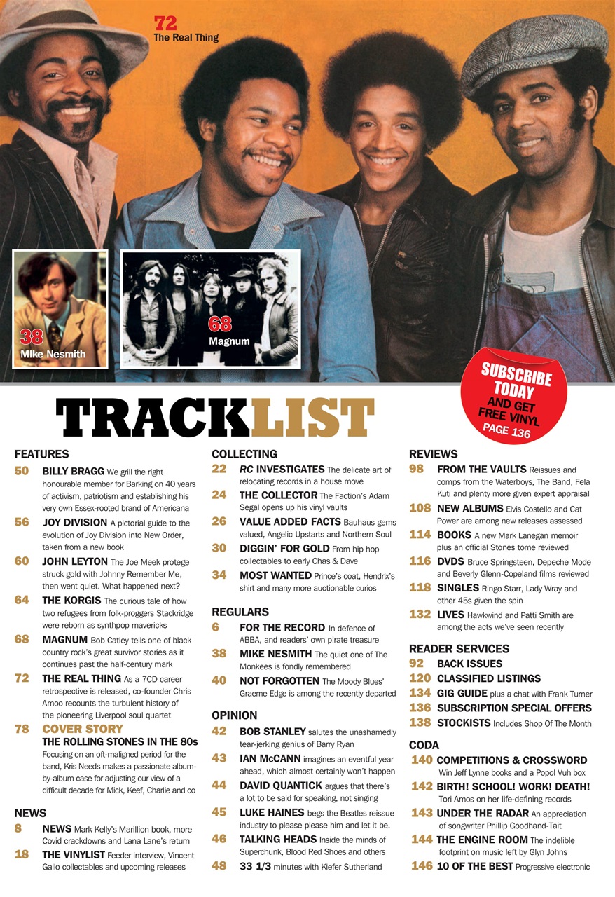 Record Collector Preview Pages