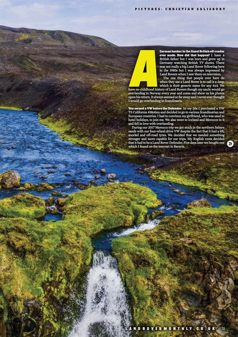 Land Rover Monthly Preview Pages