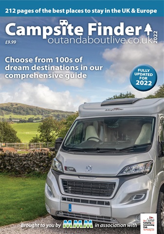 MMM magazine issue Campsite Finder 2022