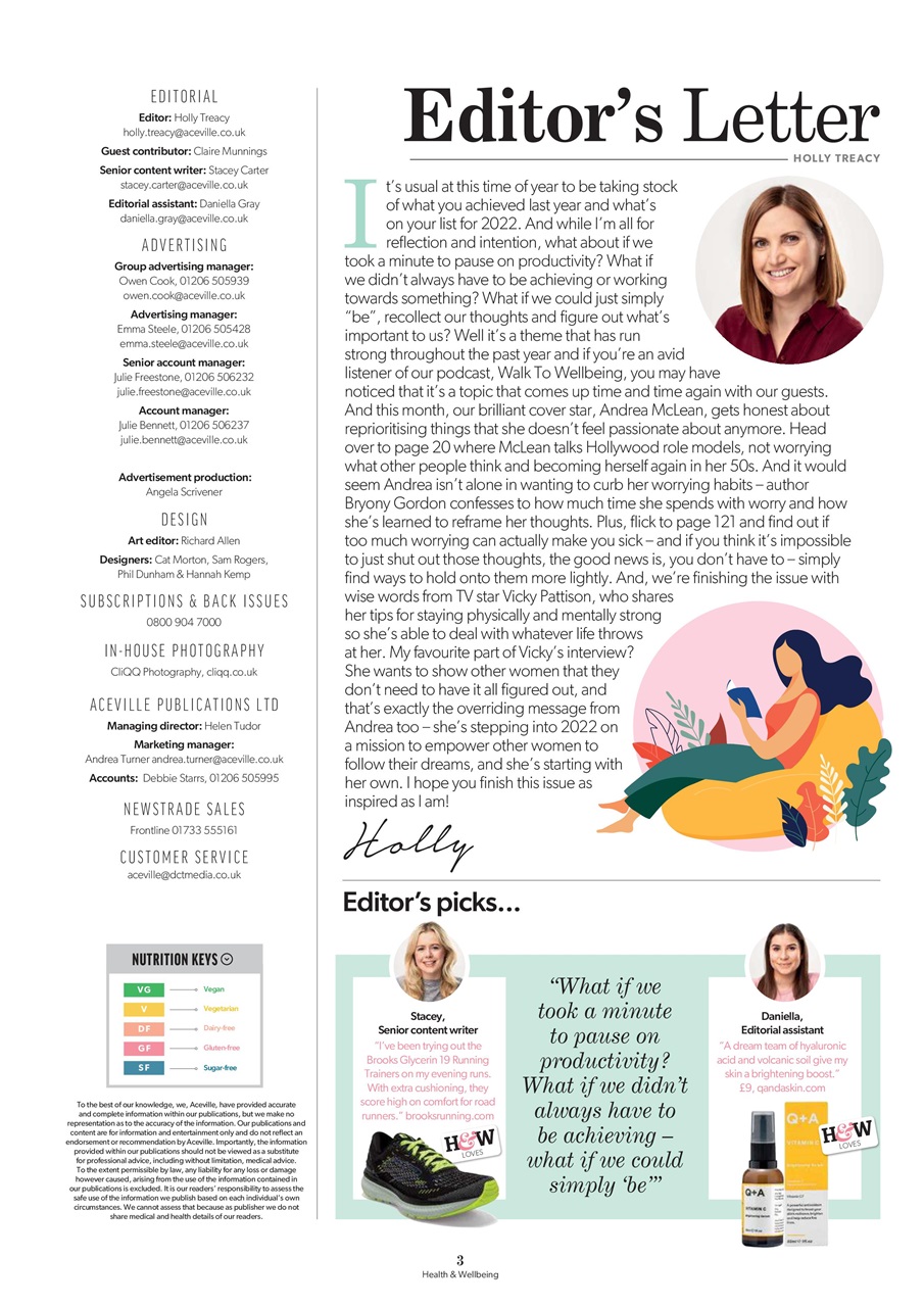 Health & Wellbeing Preview Pages