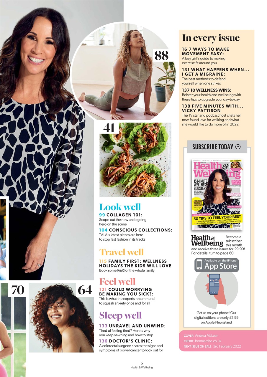 Health & Wellbeing Preview Pages