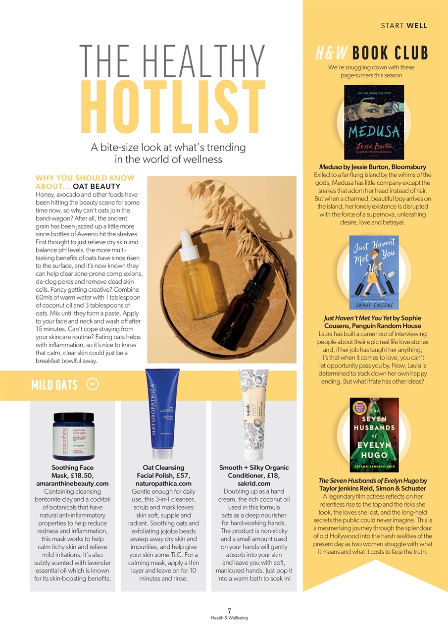 Health & Wellbeing Preview Pages