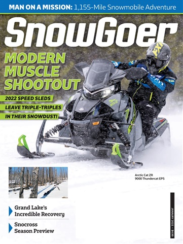 SnowGoer issue January 2022