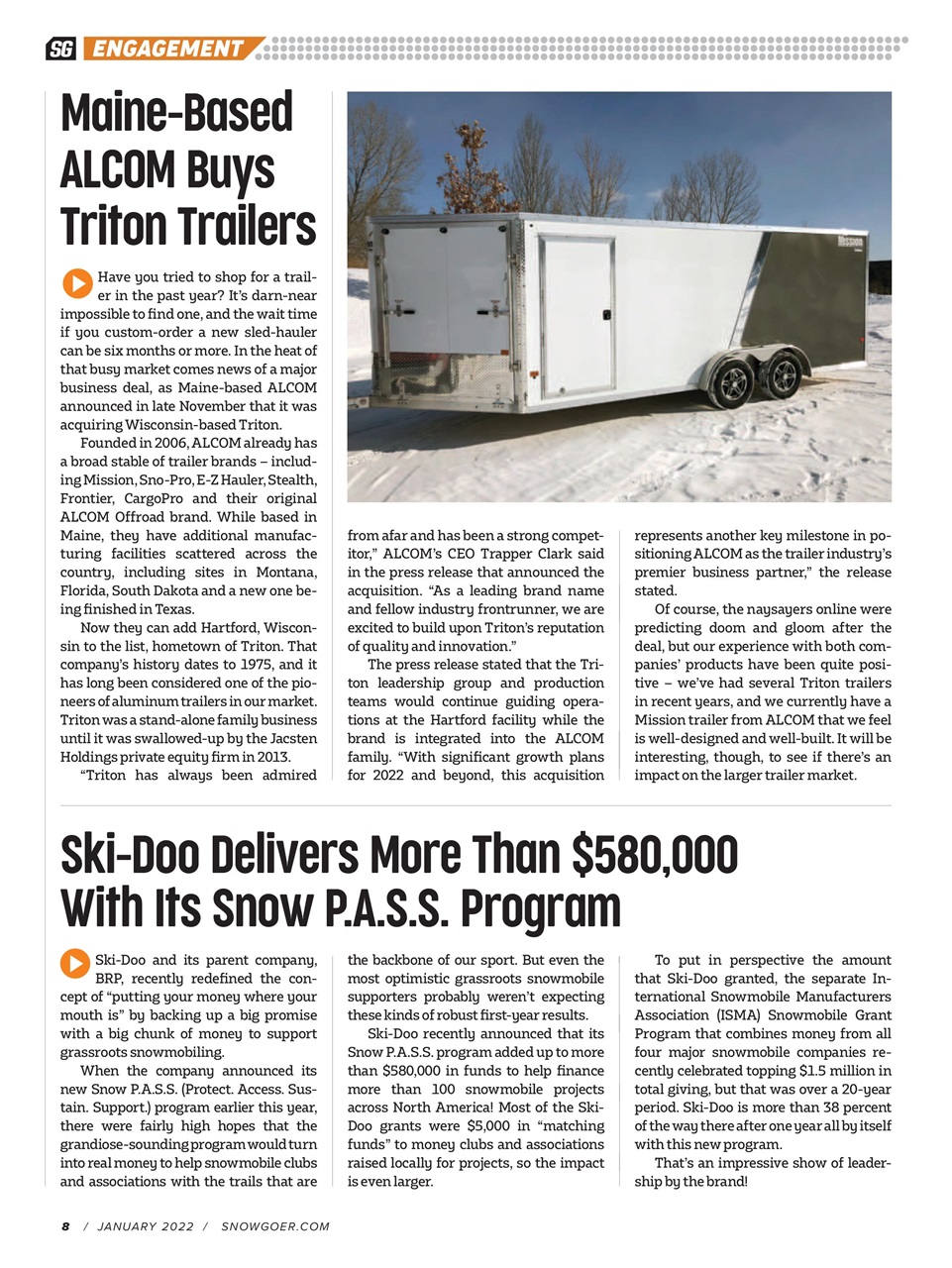 SnowGoer Preview Pages