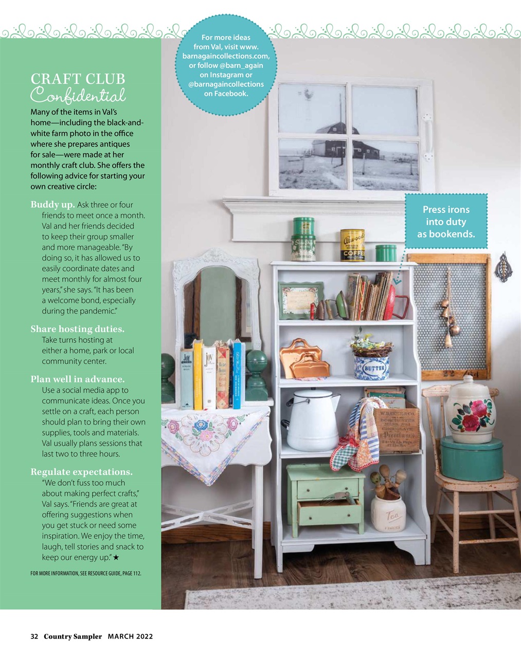 Country Sampler Home Preview Pages