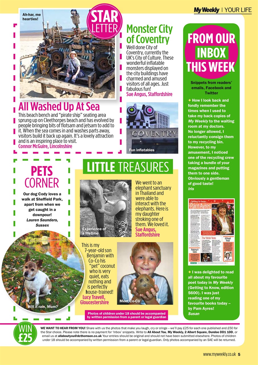 My Weekly Preview Pages