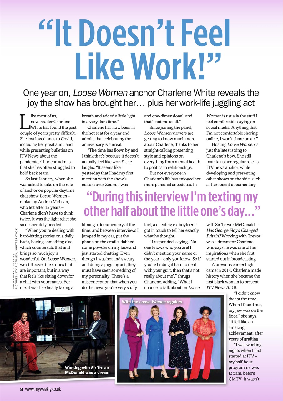 My Weekly Preview Pages