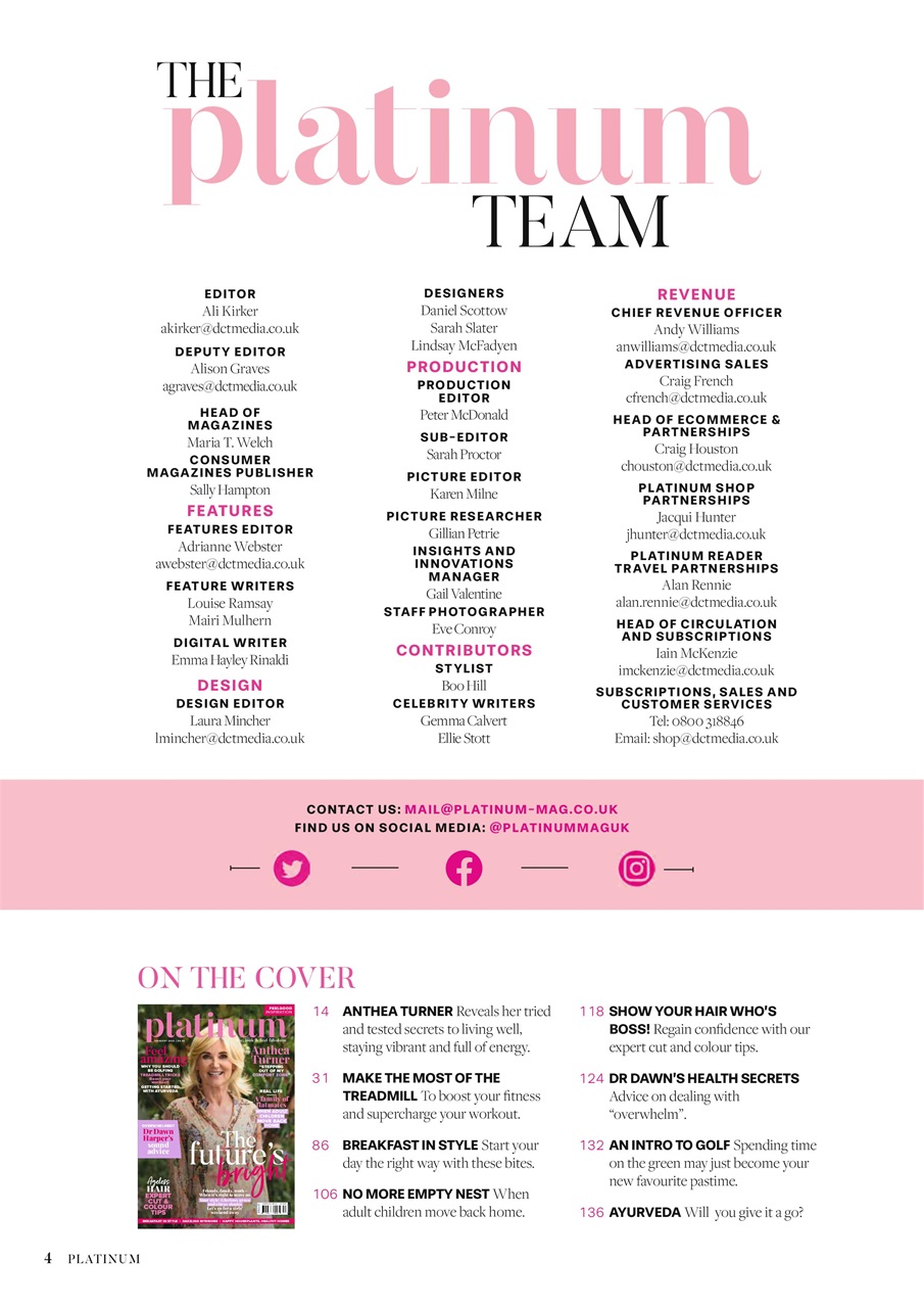 Platinum Preview Pages