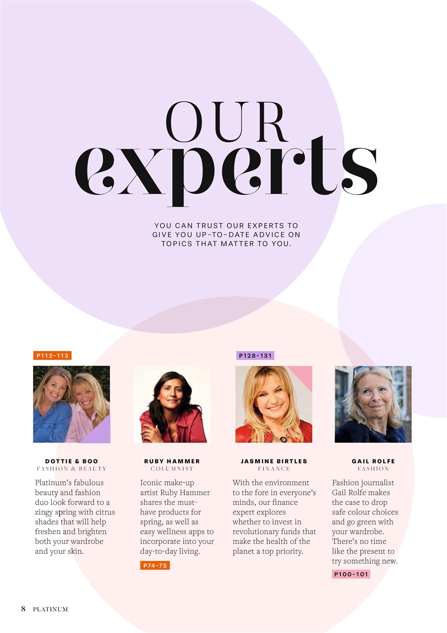 Platinum Preview Pages