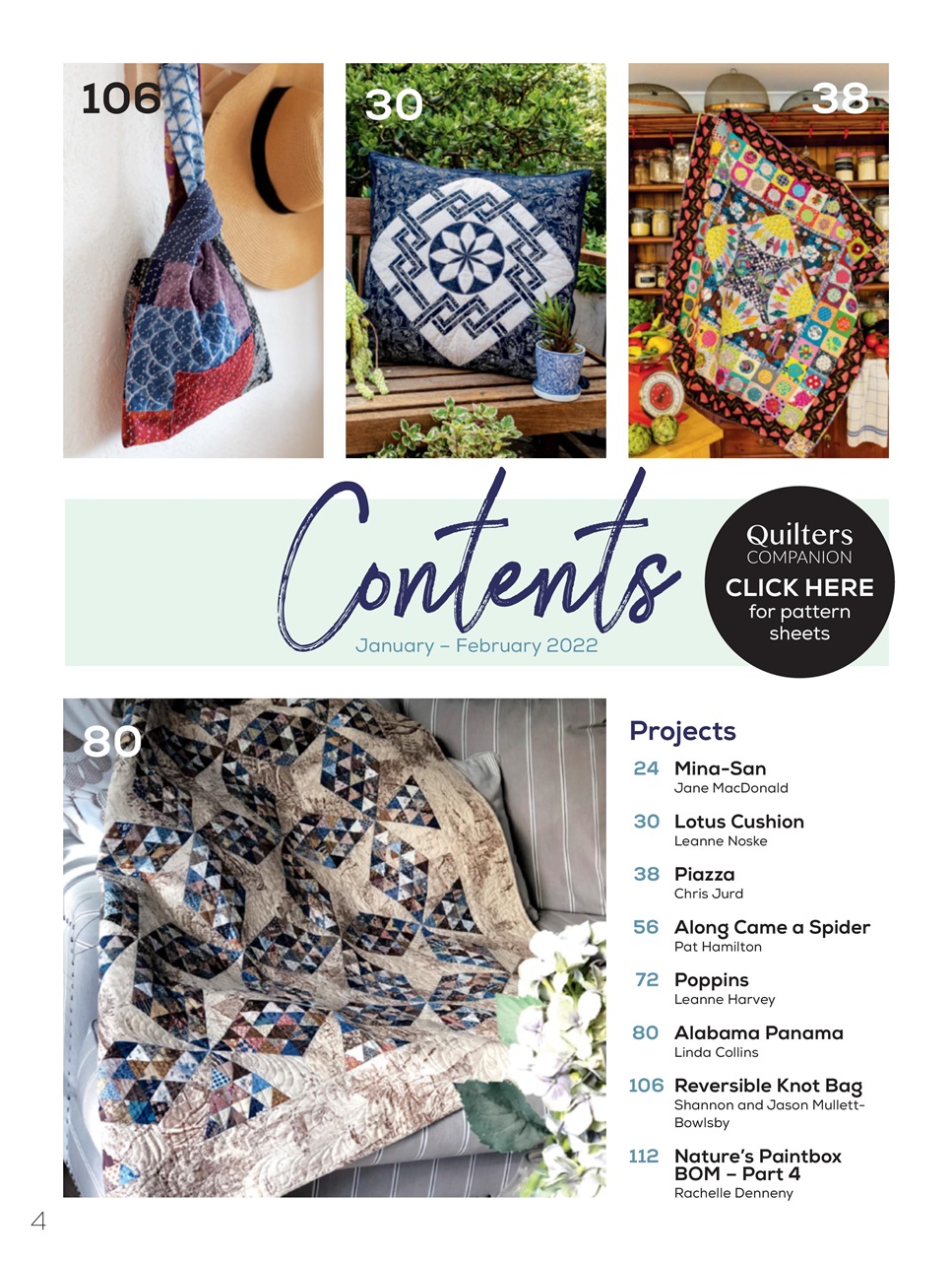 Quilters Companion Preview Pages