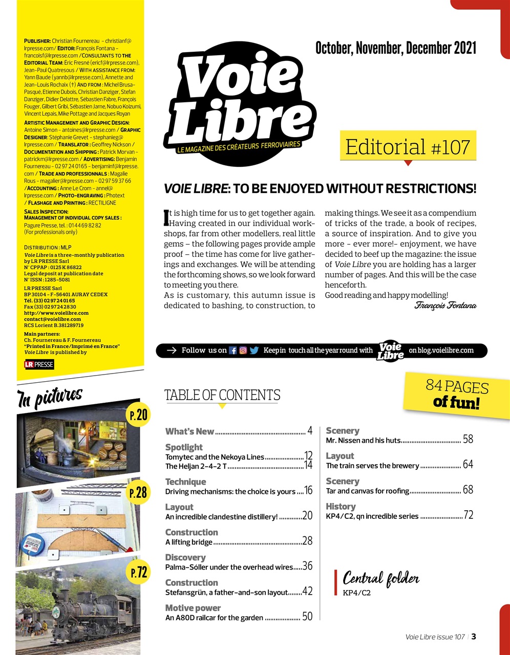 Voie Libre International Preview Pages