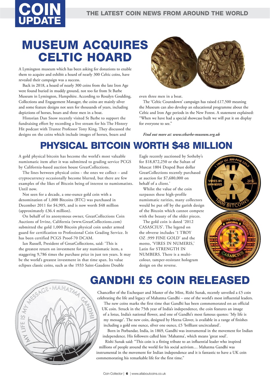 Coin Collector Preview Pages