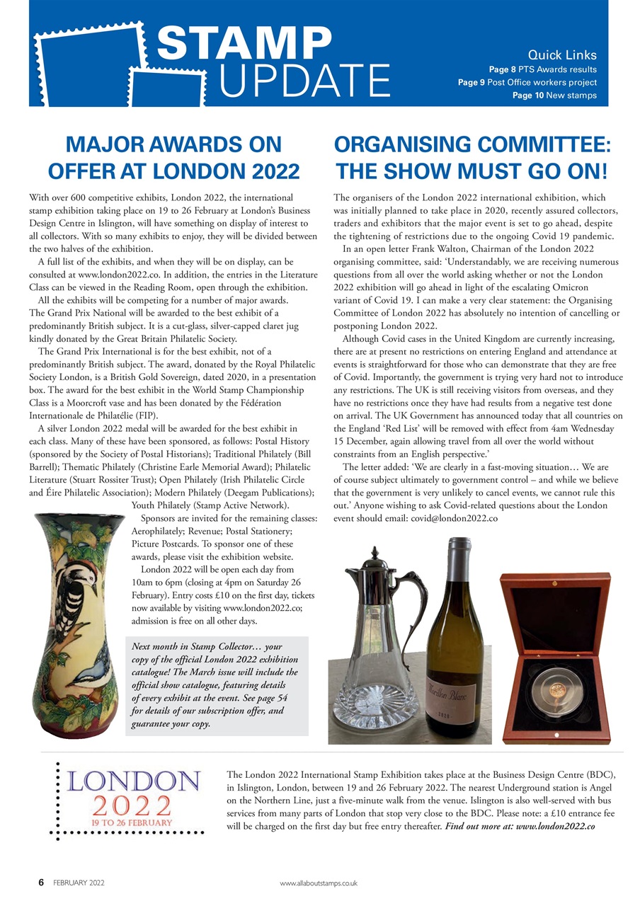 Stamp Collector Preview Pages