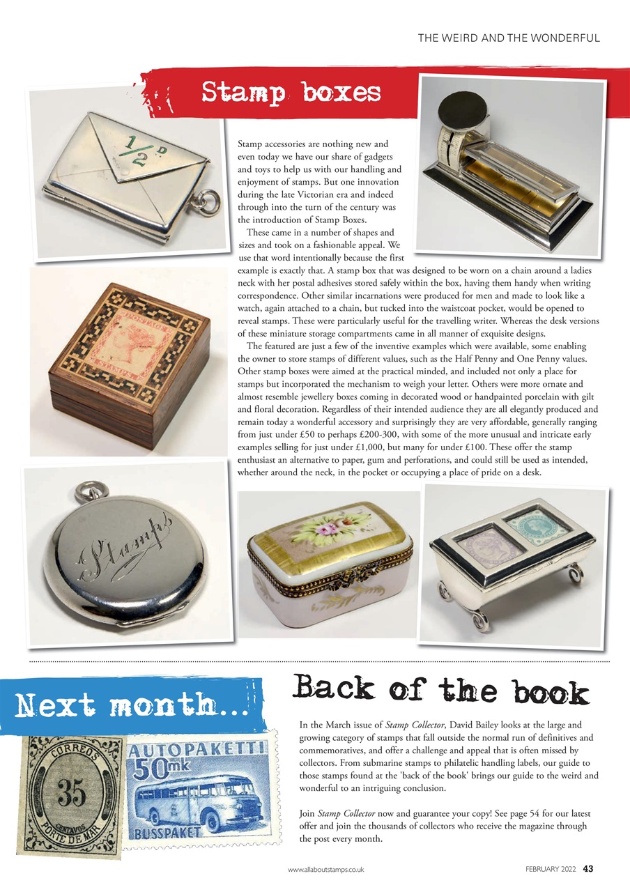 Stamp Collector Preview Pages