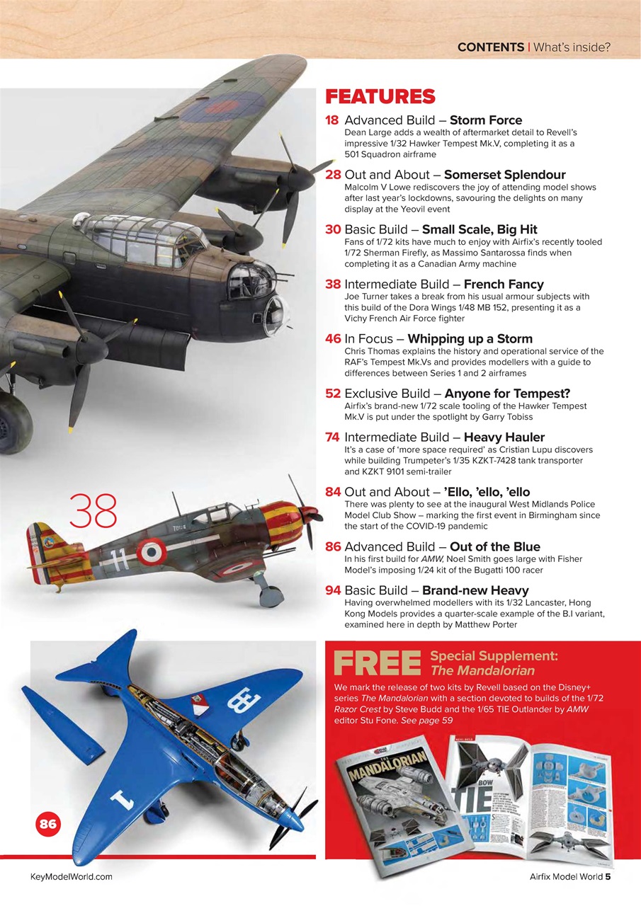 Airfix Model World Preview Pages