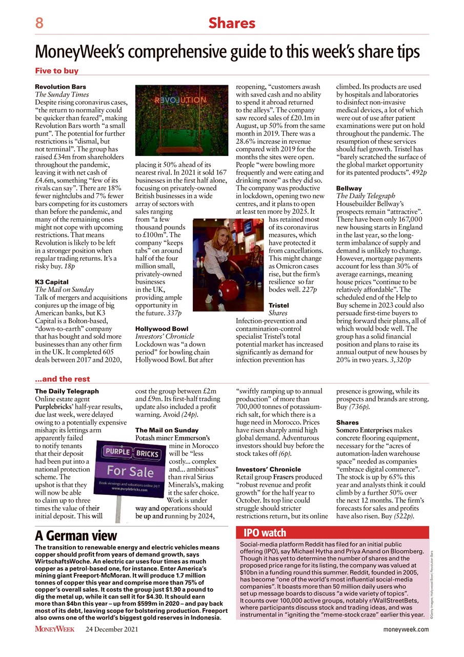 MoneyWeek Preview Pages