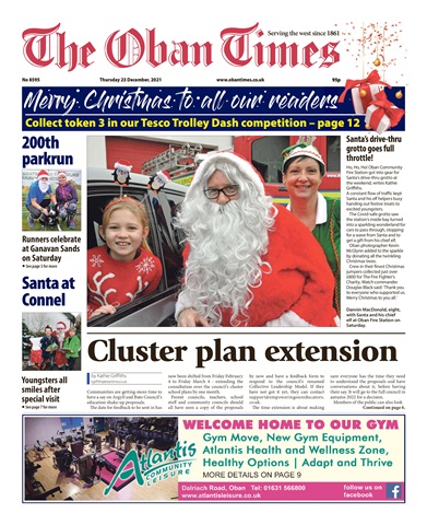 The Oban Times & Lochaber Times issue 23rd December 2021